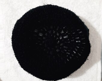 Wool Ply Homemade Black Cap in free shipping