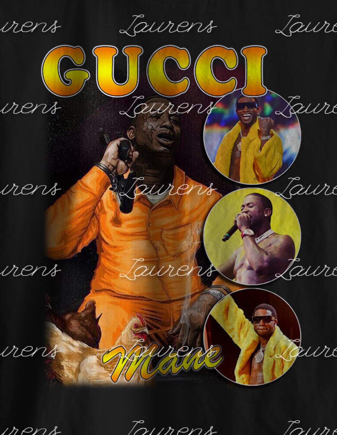 GUCCI MANE Shirt T Shirt TShirt Tee Etsy