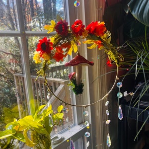 Mushroom suncatchers