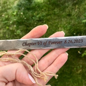 Reader gift - Gift for Book Lover s- 6th Wedding Anniversary – 6th anniversary gift - gift for him - gift for her - Personalized bookmark