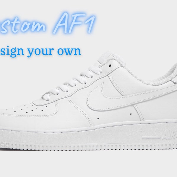 Design your own custom air forces!!