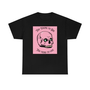 Camiseta de algodón pesado unisex