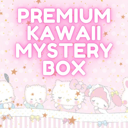 Kawaii Mystery Box Kawaii Stationary Set Surprise Etsy