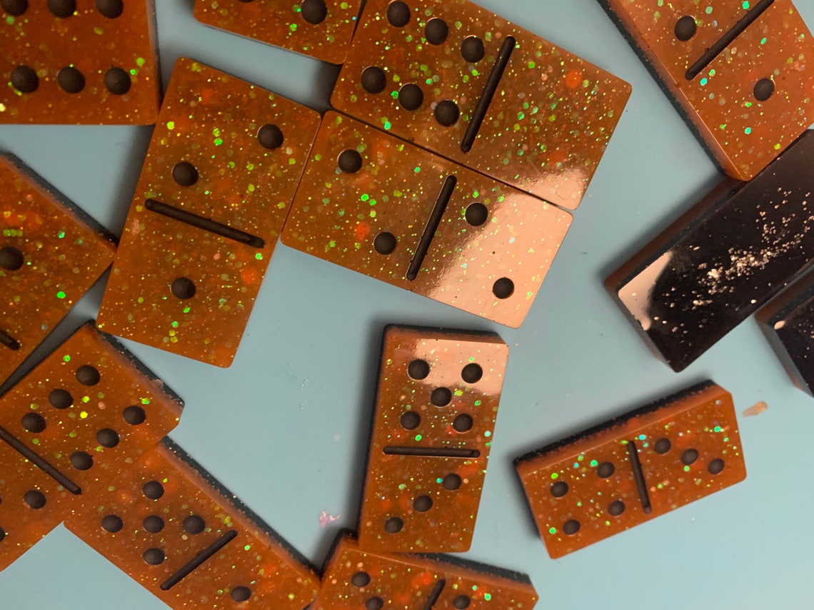 Custom Resin Domino Sets Etsy