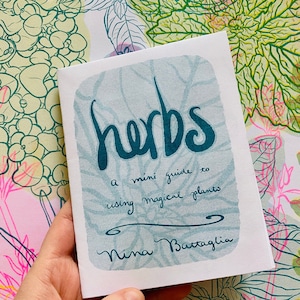 Herbs Risograph Art Zine/Print