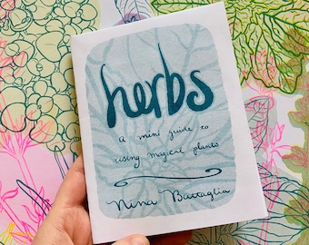 Herbs Risograph Art Zine/Print