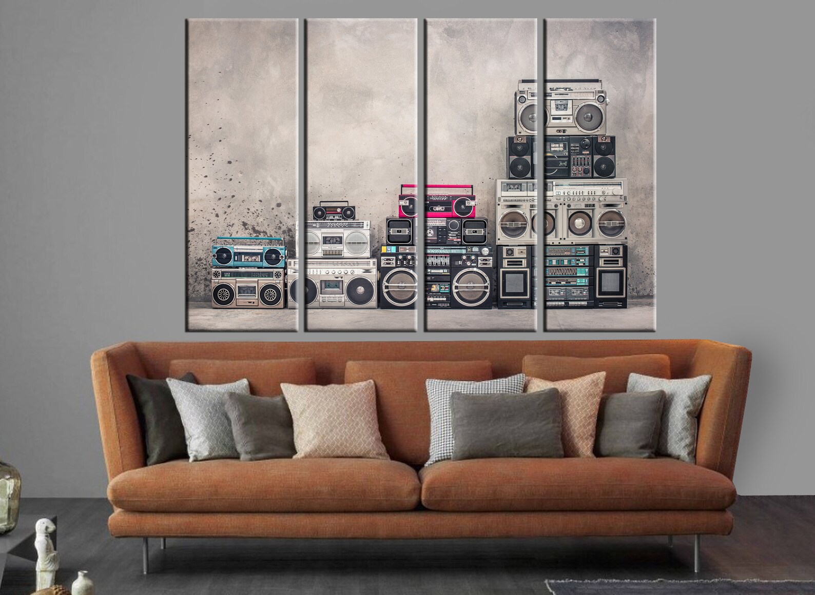 Boombox Canvas Print Vintage Boombox Wall Art Etsy UK