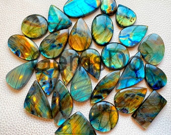 100% Natural Labradorite Loose Stone Lot Wholesale, Multi Labradorite Cabochon Multi Fire Labradorite Gemstone Wholesale price Labradorite