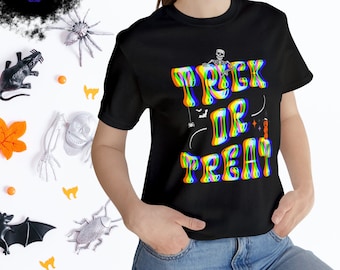Trick or Treat shirt | Halloween tshirt | Spooky Halloween Tee