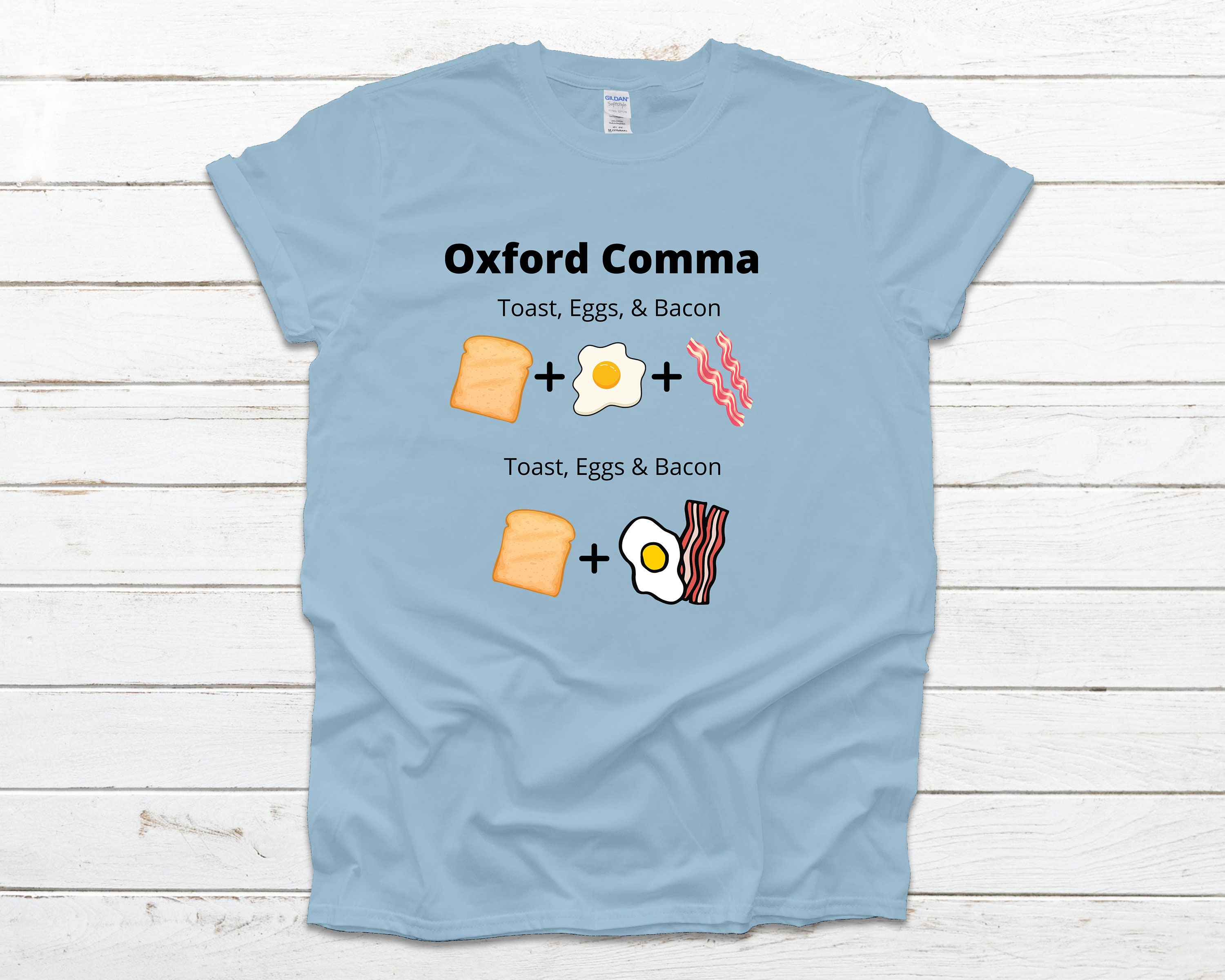 Oxford Comma Camiseta / Ropa para 