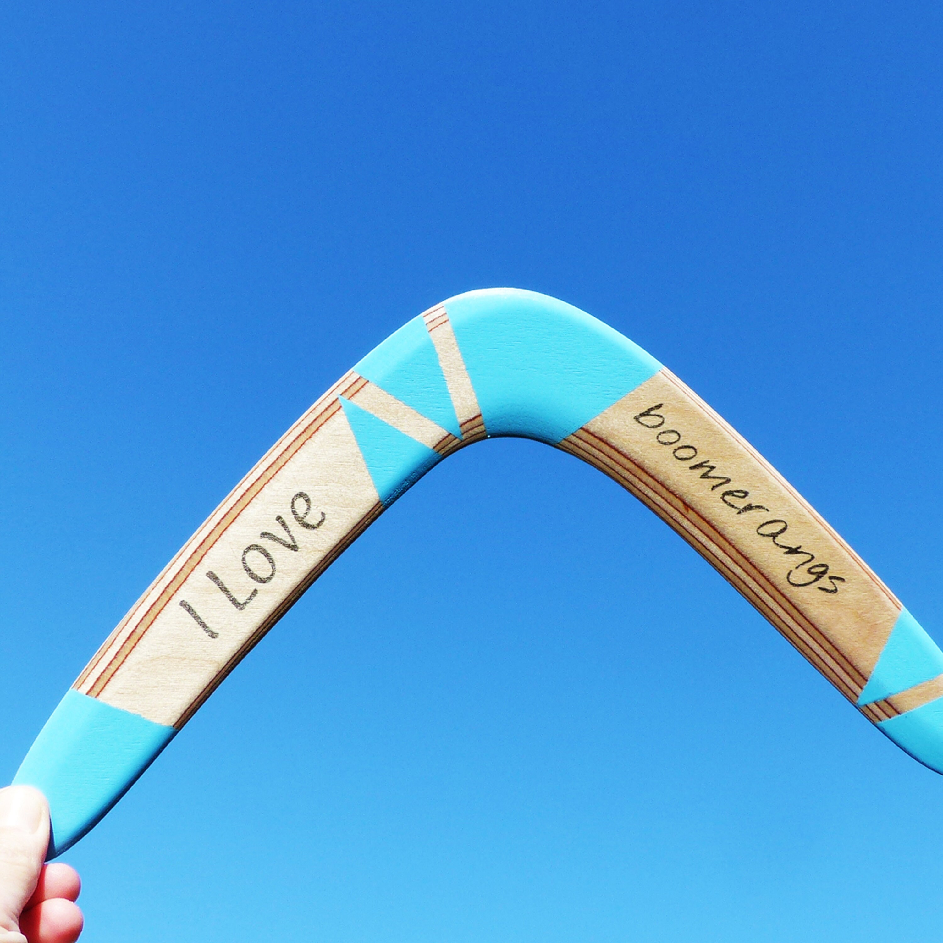 Boomerang aus Holz mit individueller Nachricht Du wählst die Etsy