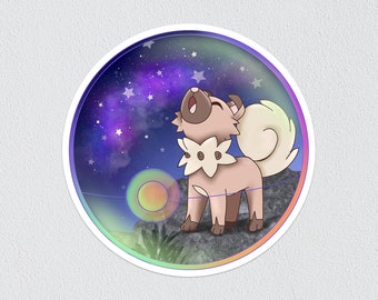 Rockruff Art Etsy