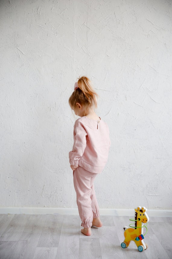 Loungewear Teddy Lounge Set Kid Long Wear Lounge Set