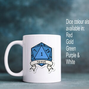 Rollenspiel D20 Fail Tee Kaffeetrinker Becher Neuheit Geschenk. Lustiges Geschenk für Freund, Familie Humorvoller Geburtstag, geheime Weihnachtsgeschenkgeschenkidee