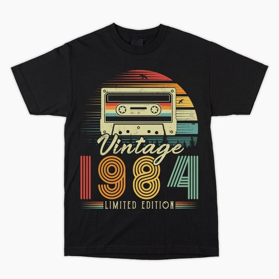 Vintage 1980 40th Birthday Gift With Old Mix Tape T-Shirt Vintage 1980 40th Birthday Gift With Old Mix Tape T-Shirt