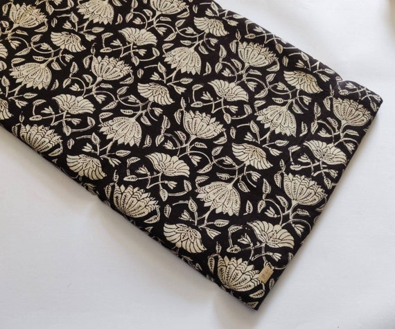 Beautiful Hand Block Printed Fabric Cotton Fabric Indian - Etsy