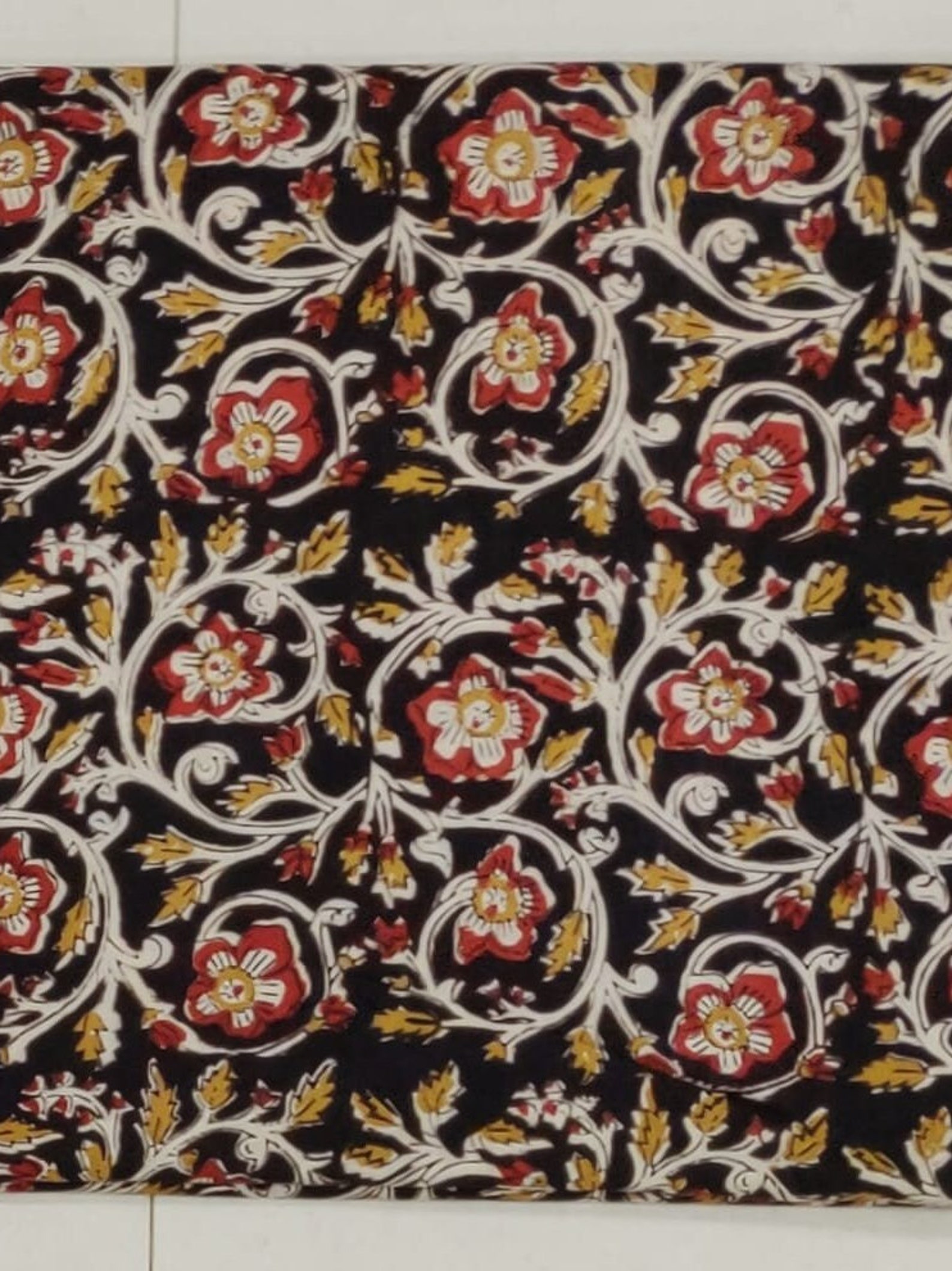 Beautiful Hand Block Printed Fabric Cotton Fabric Indian - Etsy