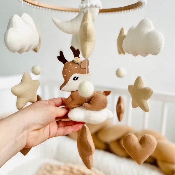 Woodland Mobile Etsy