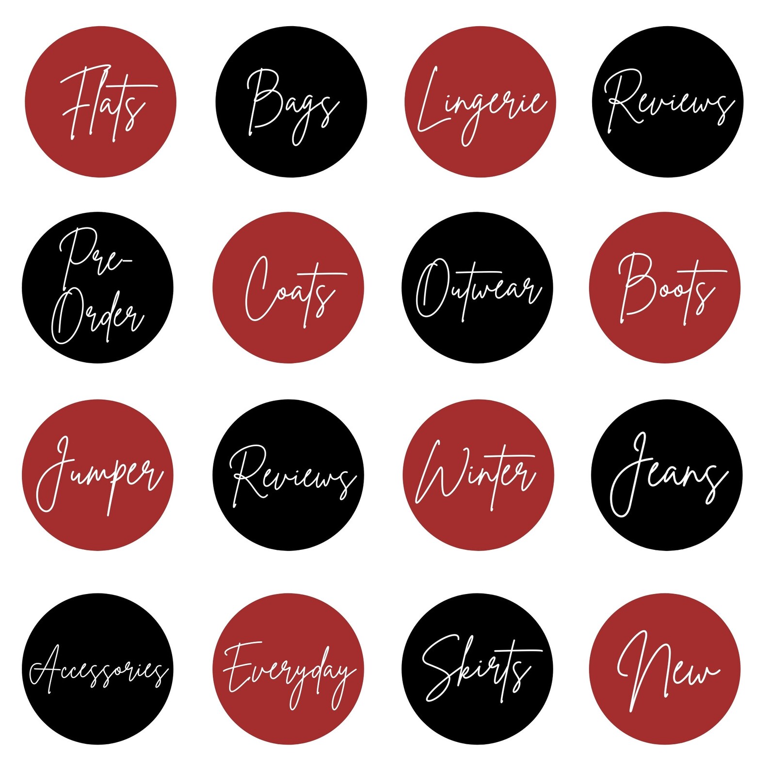 Fashion Instagram Story Highlight Cover Template Etsy