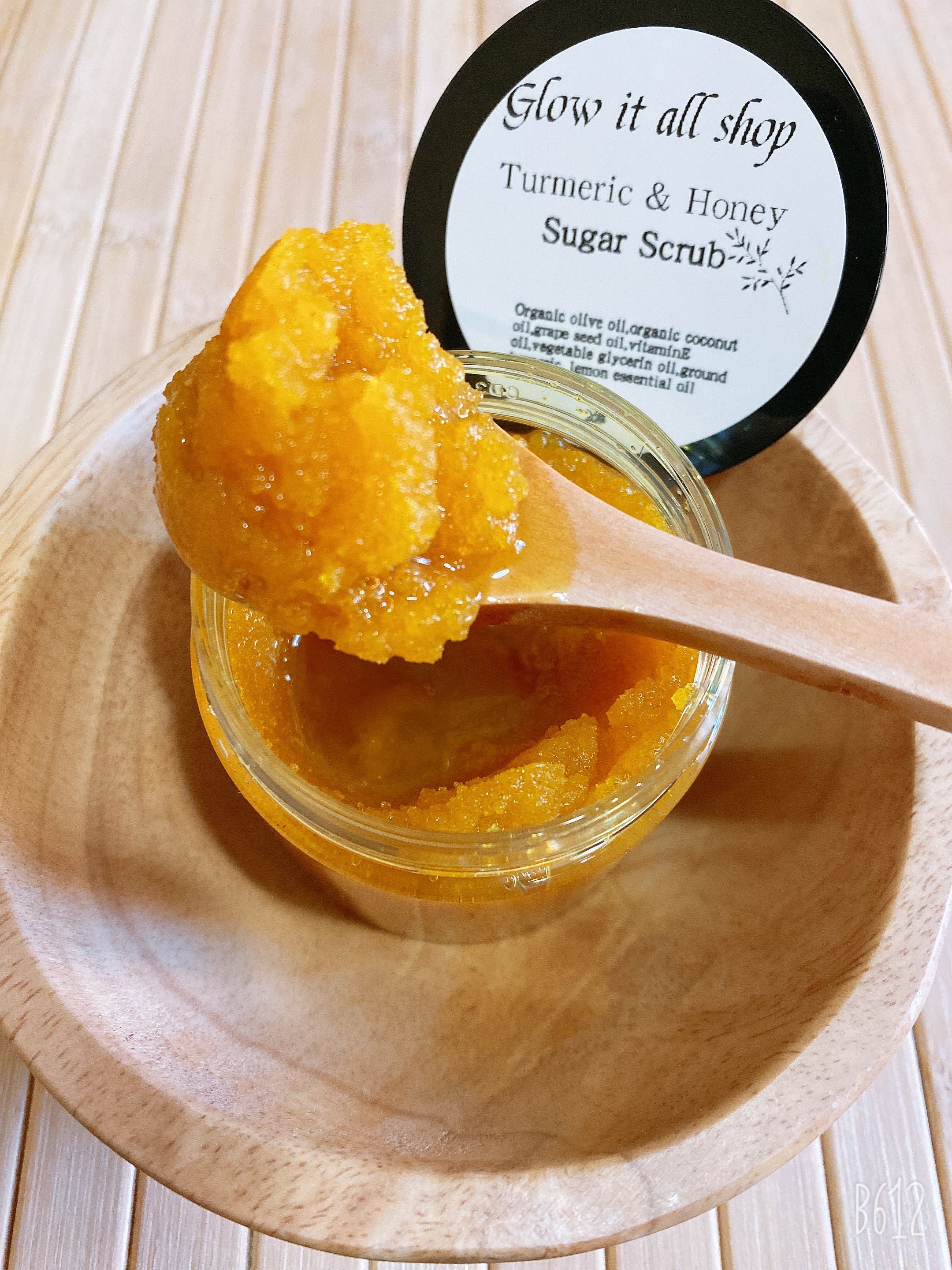 Turmeric & Honey Sugar Scrub sugar scrub body scrub Etsy