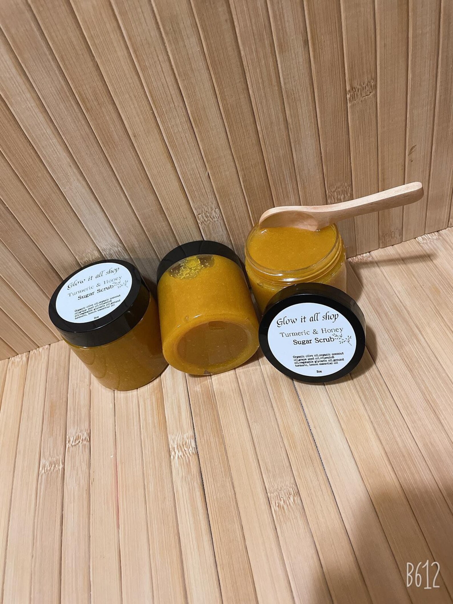 Turmeric & Honey Sugar Scrub sugar scrub body scrub Etsy.de