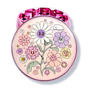 Cute Flower Grinder, Grinder with Catcher, Large Herb Grinder