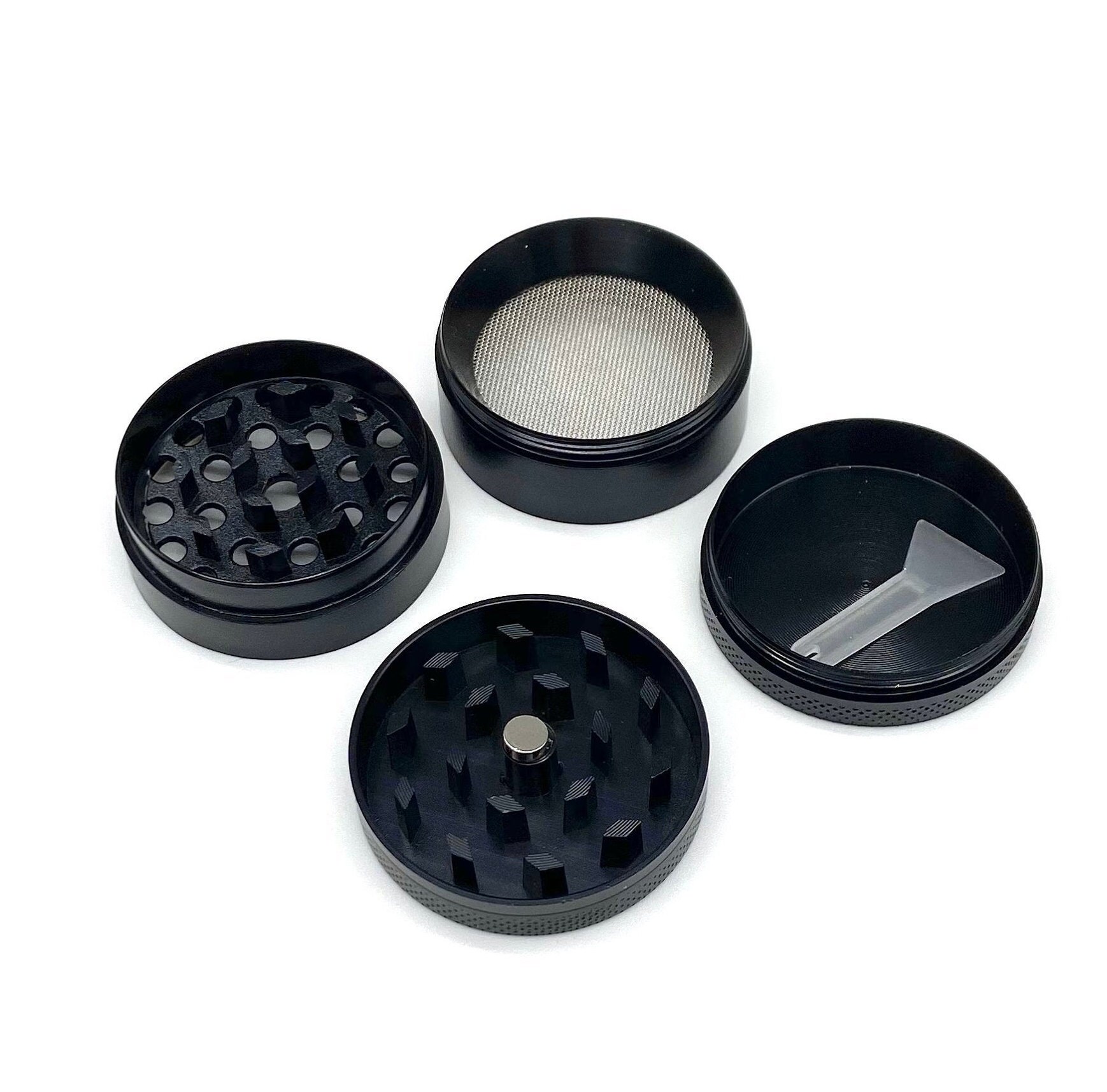 Weed Grinder with Kief Catcher 4 Layer Herb Grinder 3 sizes Etsy