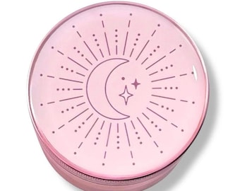 Sun and Moon Grinder, Girly Herb Grinder, Iridescent Grinders