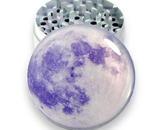 Iridescent Grinders, Full Moon Grinder, Grinder for Herbs