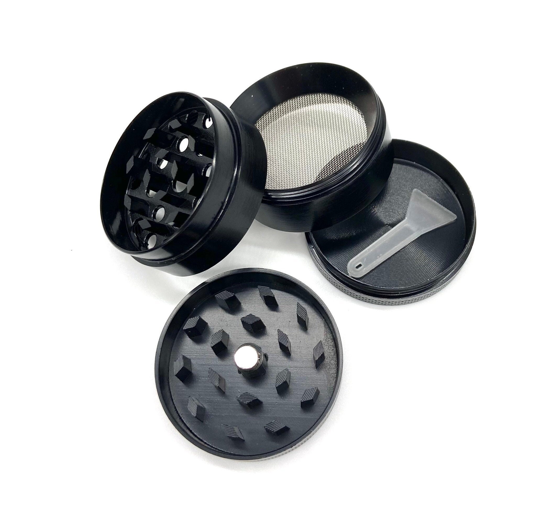 Weed Grinder with Kief Catcher 4 Layer Herb Grinder 3 sizes Etsy