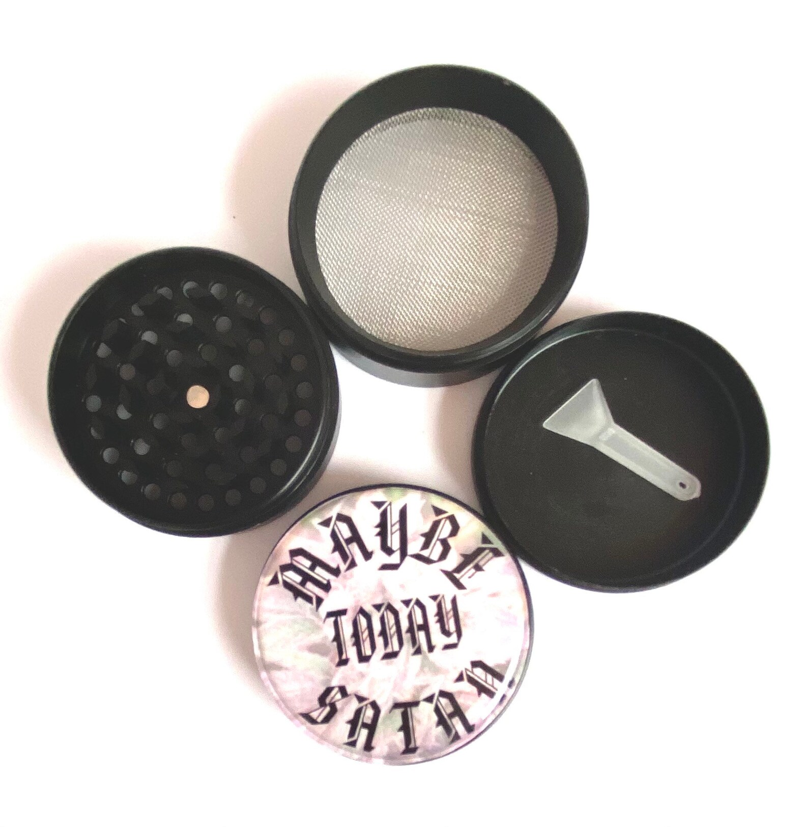 4 Layer Grinder with Kief Catcher 3 Chamber Grinder for Weed Etsy