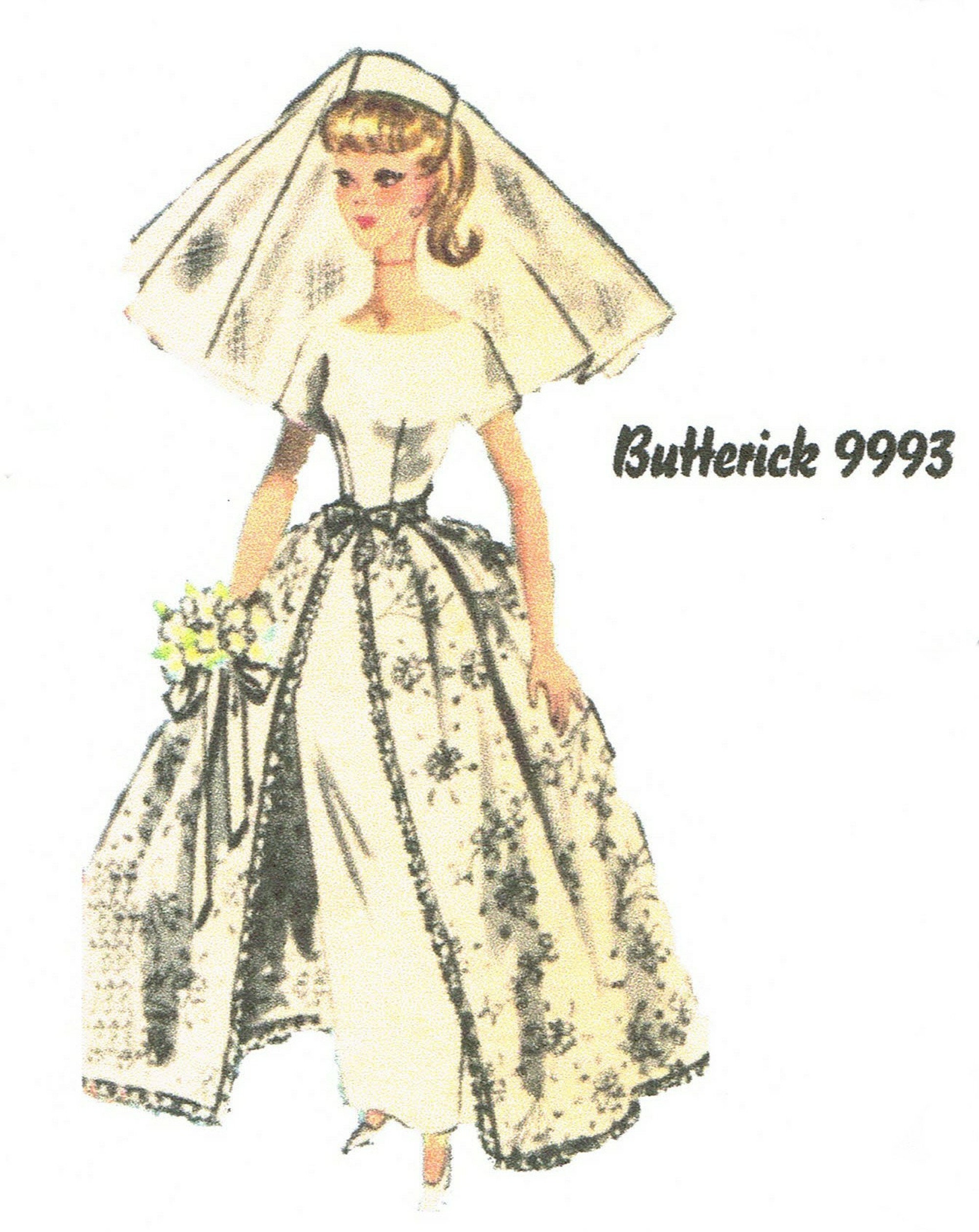 1960S WEDDING GOWN COLLECTION for Barbie Ken and similar size | Etsy