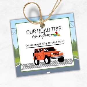 Road Trip Planner, Travel Printables, Travel Planner, Road Trip Tags, Kids Vacation Plan, Road Trip Printables, Road Trip Tracker, Road Trip