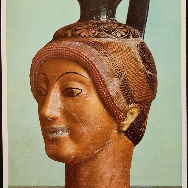 Grecian Head Vase Etsy