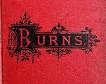 Burns Complete Poetical Works Illustrated 1876 1st Edition Victorian Poetry E66