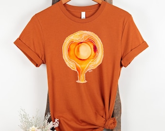 Beam Me Up | Watercolor Abstract Graphic Tee | Unisex Cotton T-Shirt