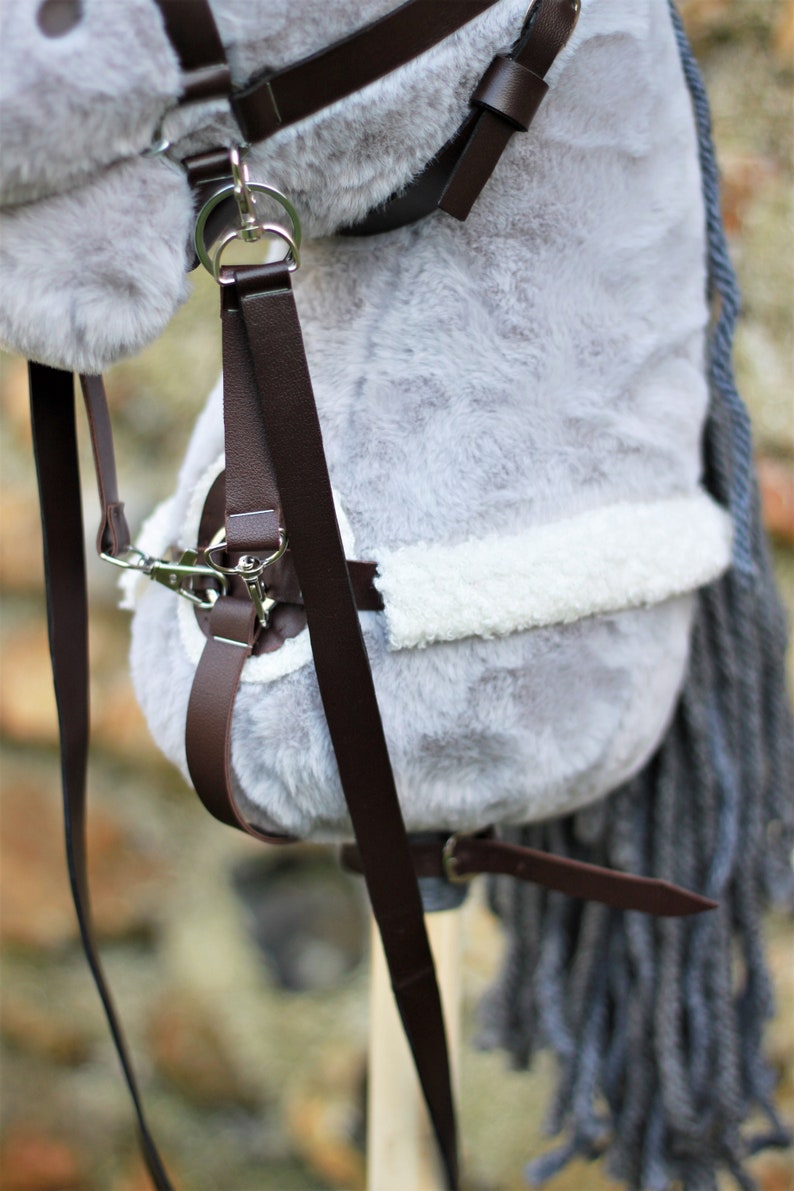 Hobby Horse stick Horse. Martingale. Hobby Horse Tack. Etsy UK