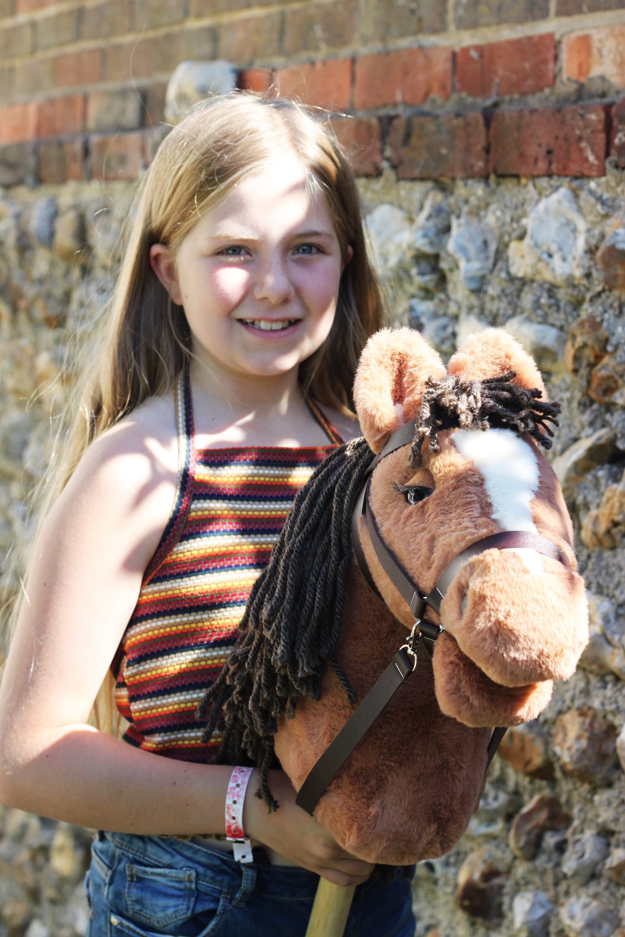 Hobby Horse stick Horse. Removable Bridle and Tack. FREE Etsy