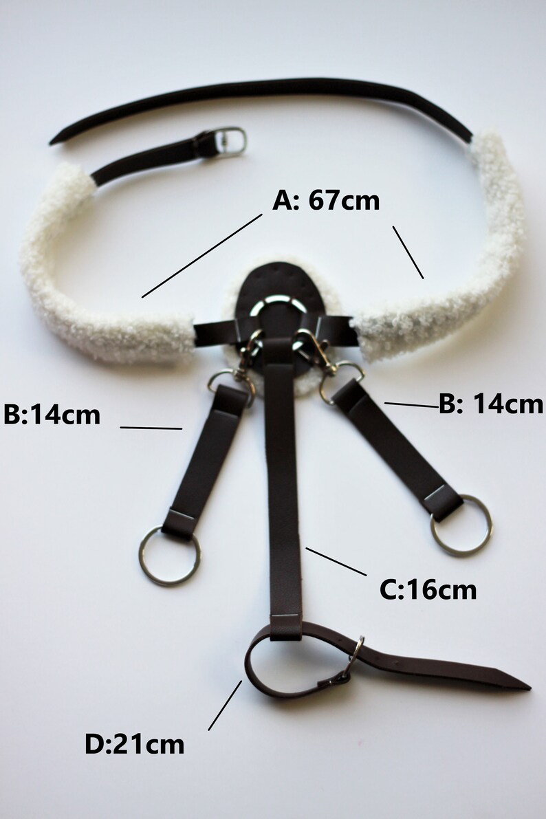 Hobby Horse stick Horse. Martingale. Hobby Horse Tack. Etsy UK