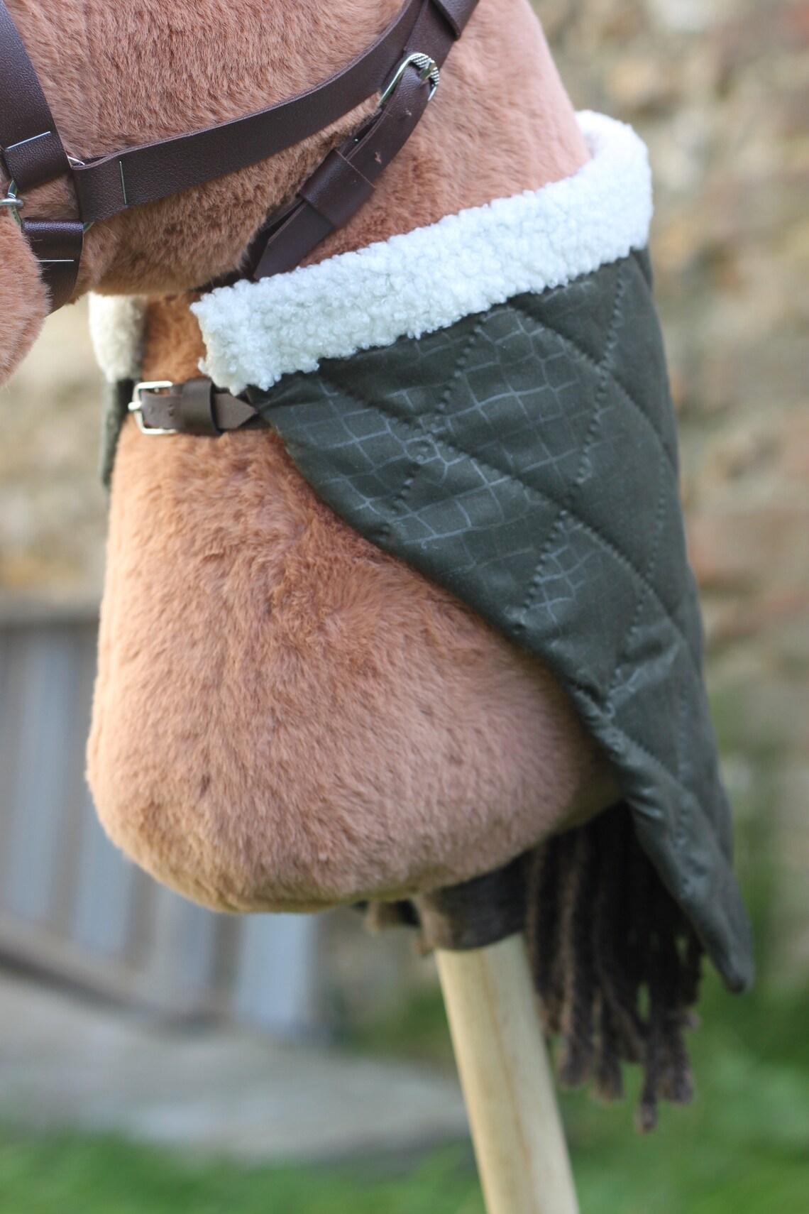 Stable Blanket. Hobby Horse stick Horse. Hobby Horse Tack. Etsy UK