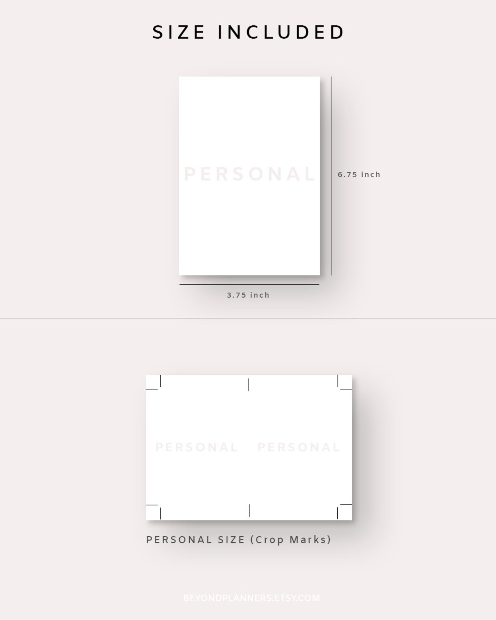 Weekly Planner Printable Vertical Week on Two Pages Weekly Planner ...
