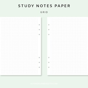 Study Notes Template - Notes Printable Paper | Printable Notes Page ...