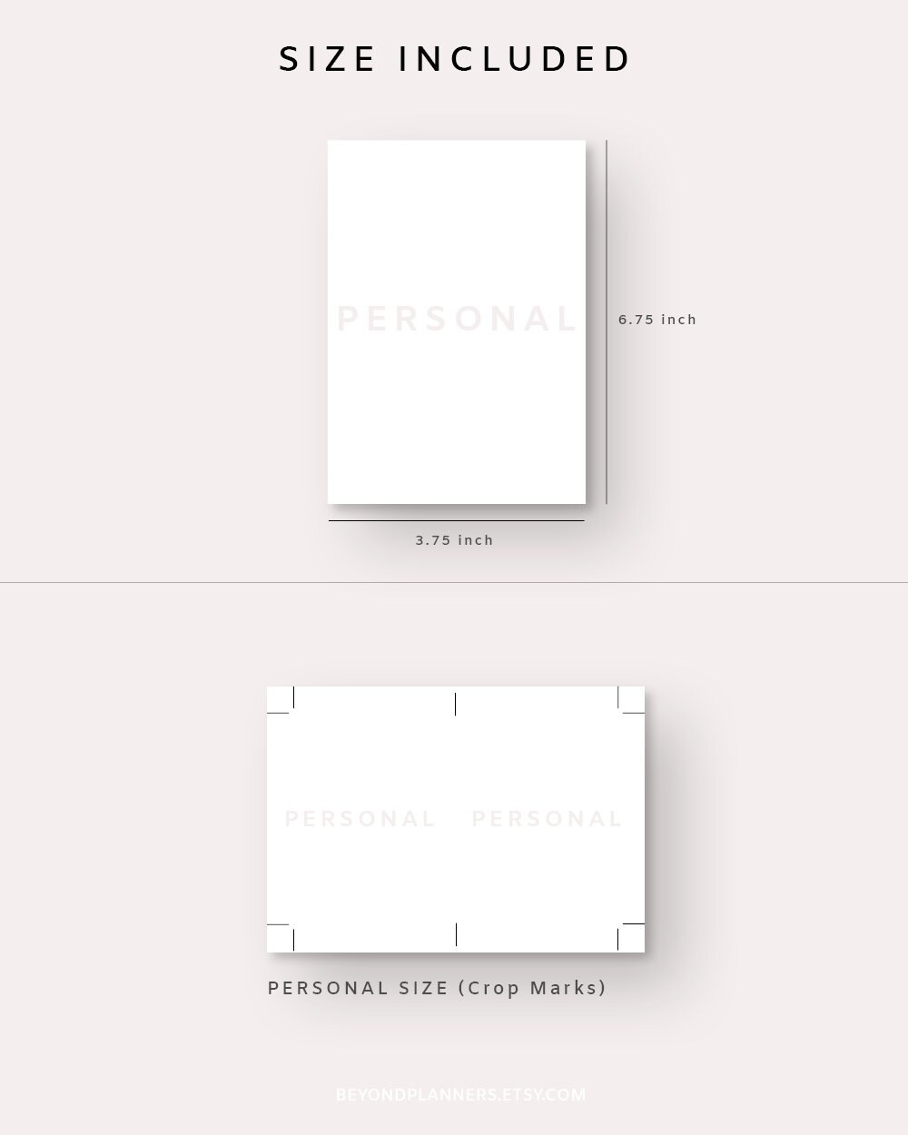 Weekly Planner Printable - Week on Two Pages | Weekly Planner Insert ...
