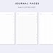 Diary Printable Pages Journal Printable Pages Diary Pages Template ...