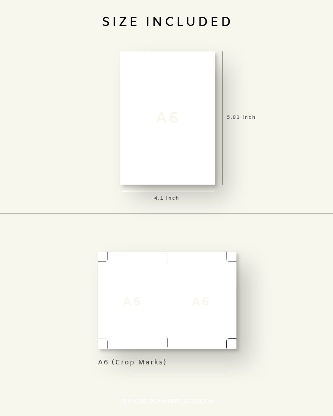 Weekly Planner Printable Pdf Week on Two Pages Vertical - Etsy