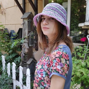 Raffia hat, Beach hat, Bucket hats, Crochet hats, Straw hat, Boho hat, Panama, Stand with Ukraine, Fashion hat, Gift for her, Natural, Eco image 1