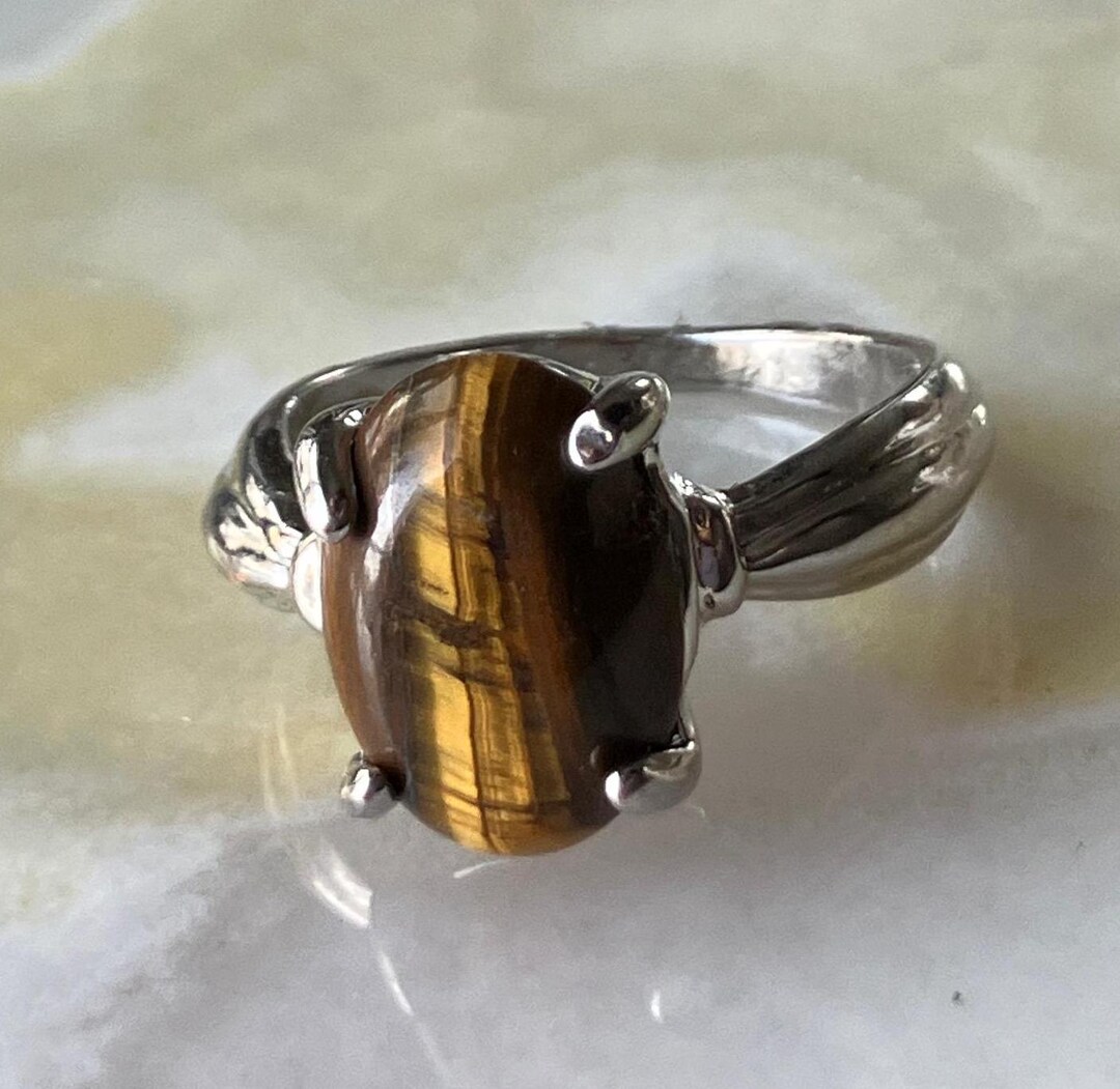 VALERE TIGERS EYE VENOM RING MULTI main image 0