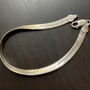 Vintage Italy 925 Bracelet - Etsy