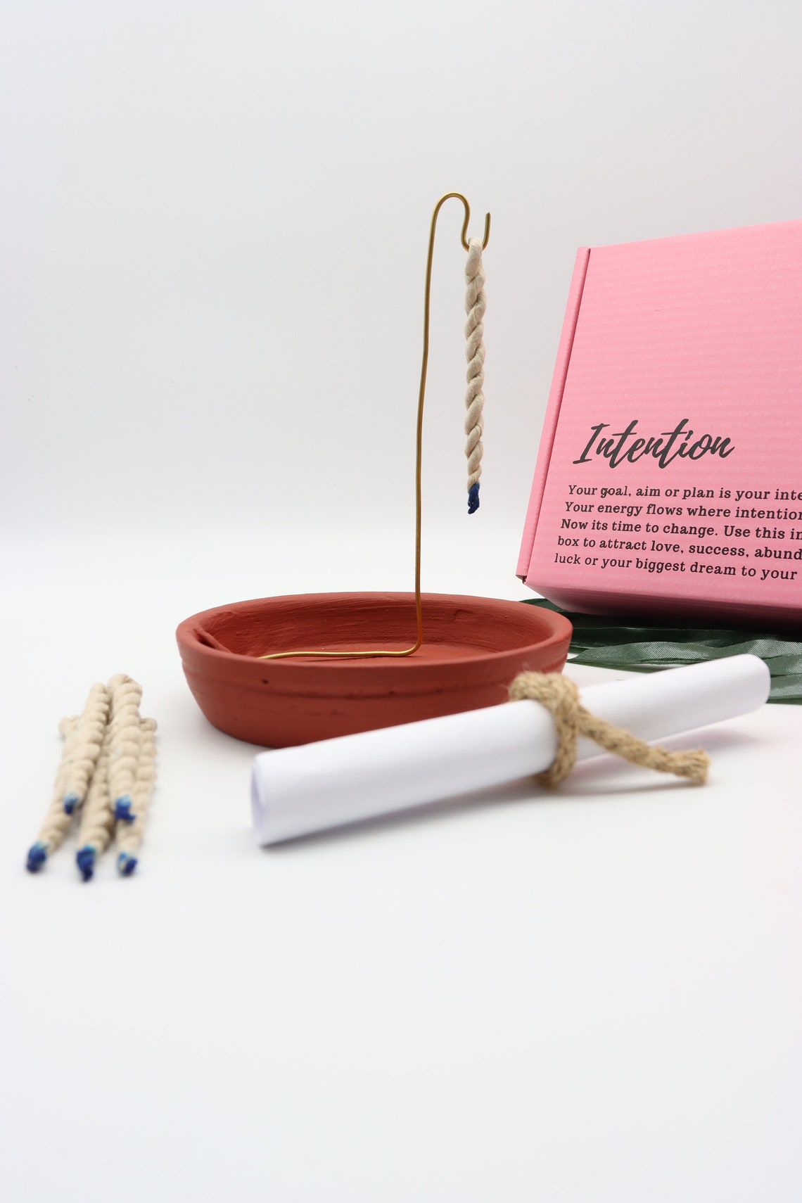 Rope Incense Burner Nepalese Rope Incense Clay Burner Etsy UK