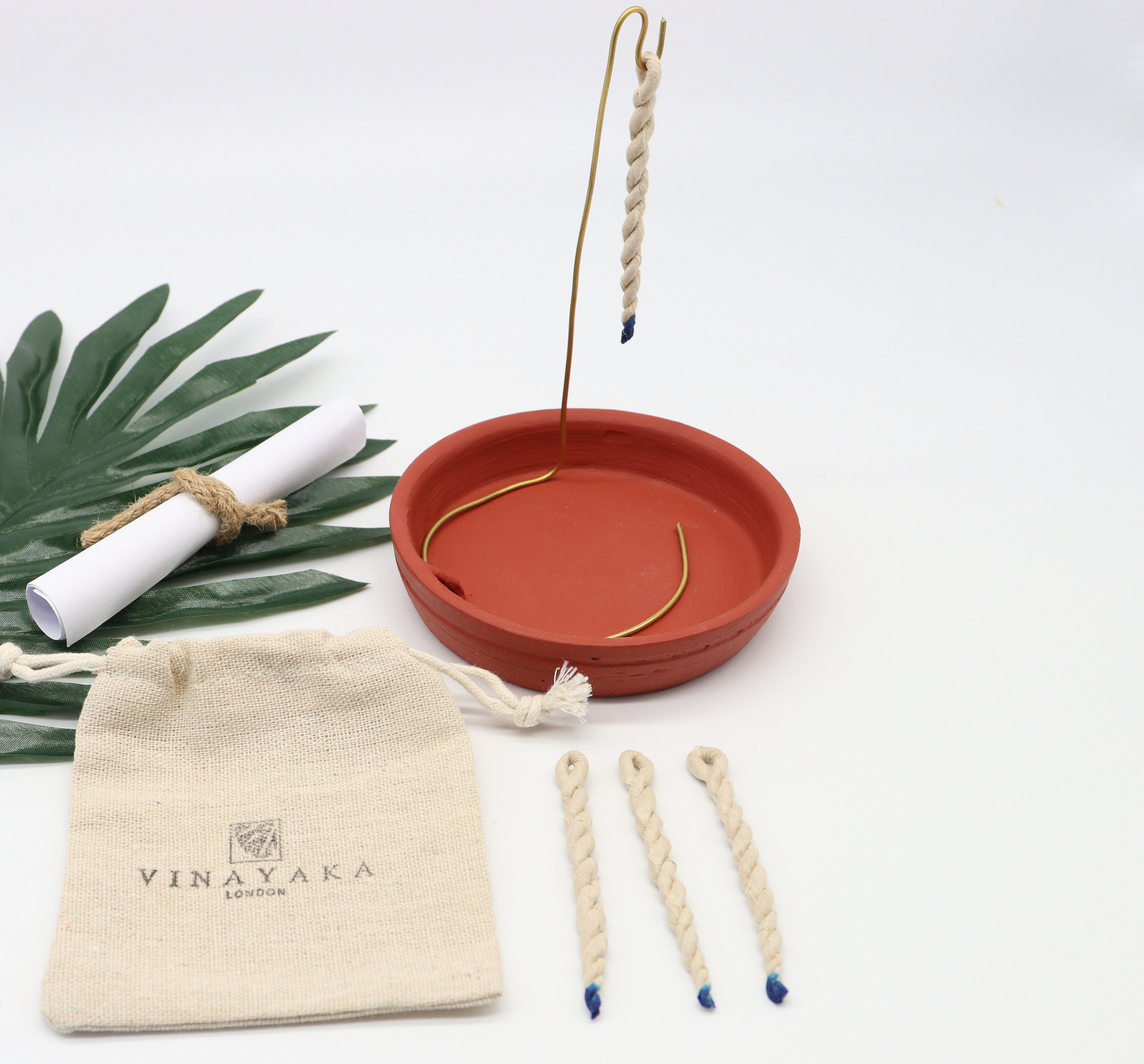 Rope Incense Burner Nepalese Rope Incense Clay Burner Etsy